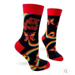 Women's Colorful Crew Socks